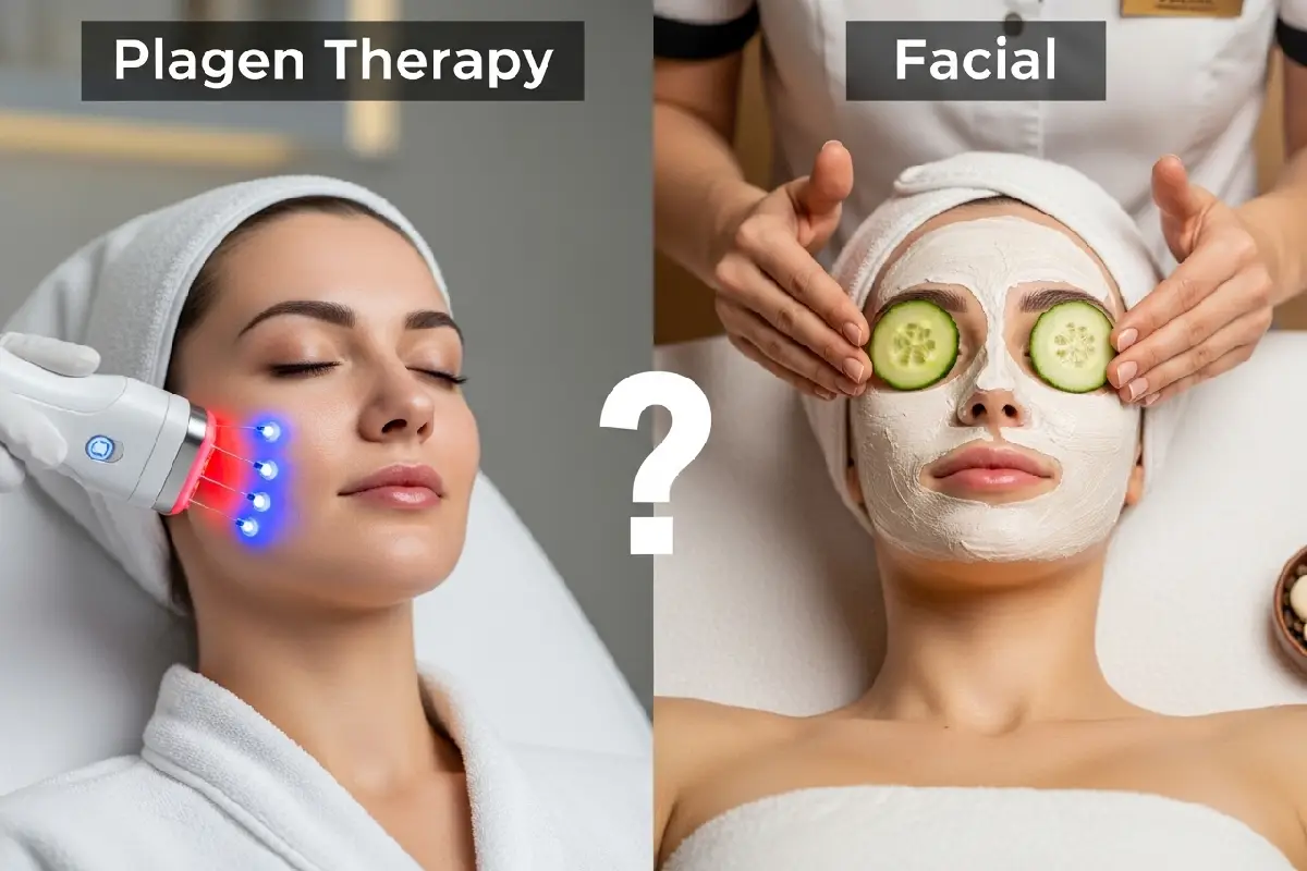 پلاژن تراپی بهتر است یا فیشیال (Facial)؟