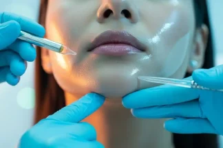 کانتورینگ و فرم دهی چانه (V-Line): راه حل نهایی برای صورت های گرد و پهن