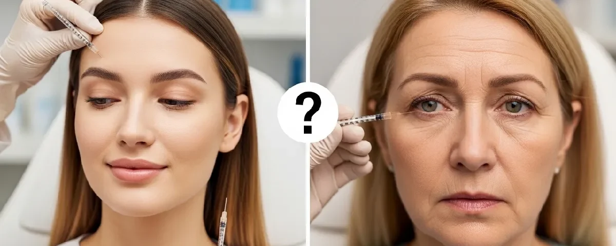 بوتاکس پیشگیری یا درمان؟ کِی دیر میشود؟